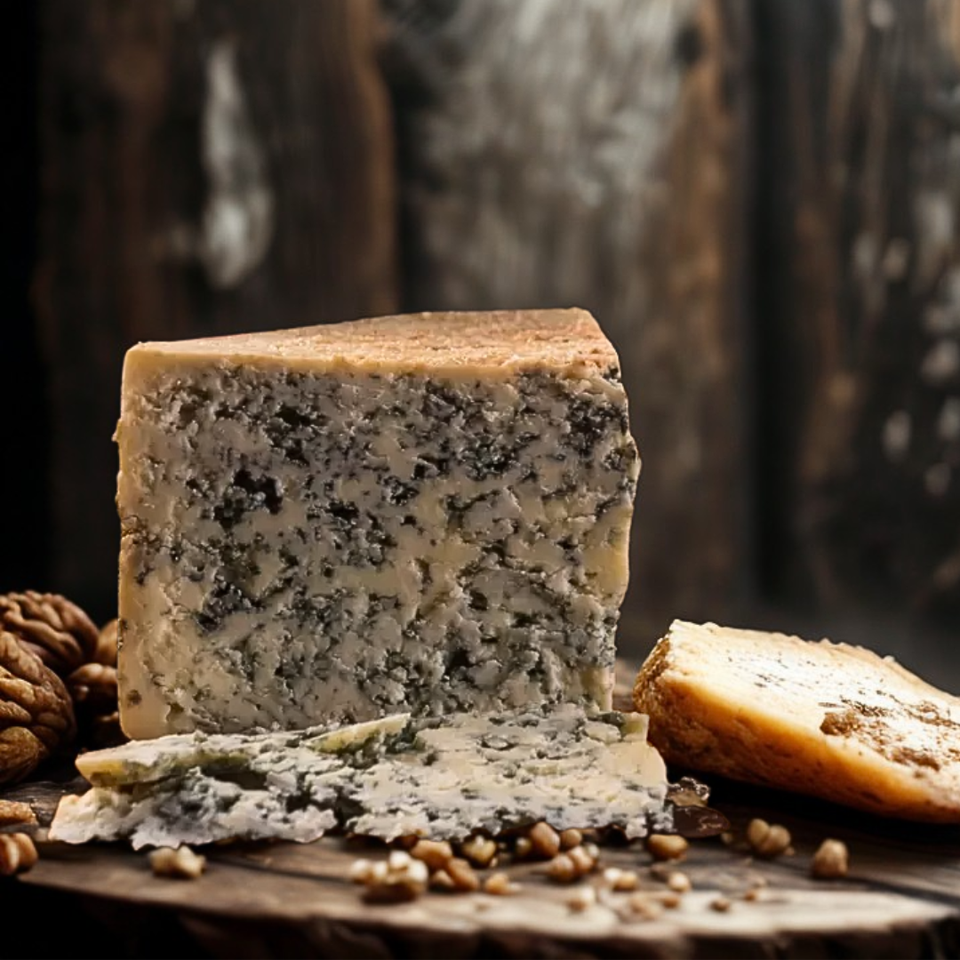 Queso cabrales D.O.P Rojo Prieto (Cuña 350gr aprox)