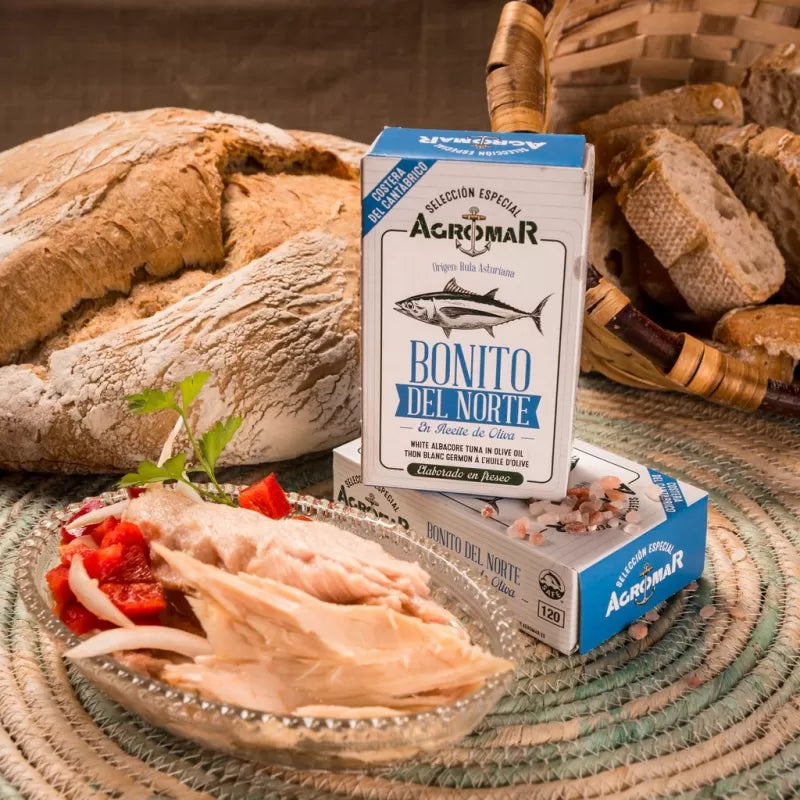 Bonito del Norte en Aceite de Oliva Agromar (120 g)