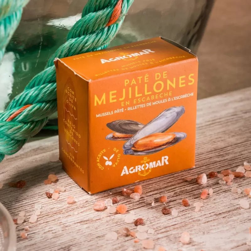 Paté de Mejillones en Escabeche Agromar (100 g) - El Almacen del Trasgu