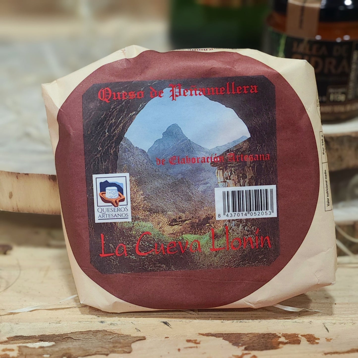 Queso de Vaca Peñamellera Cueva de Llonin (300gr) - El Almacen del Trasgu