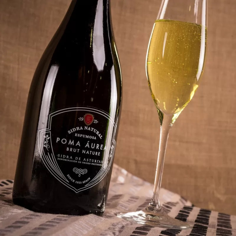 Sidra de Asturias DOP Brut Poma Aurea (75 cl)