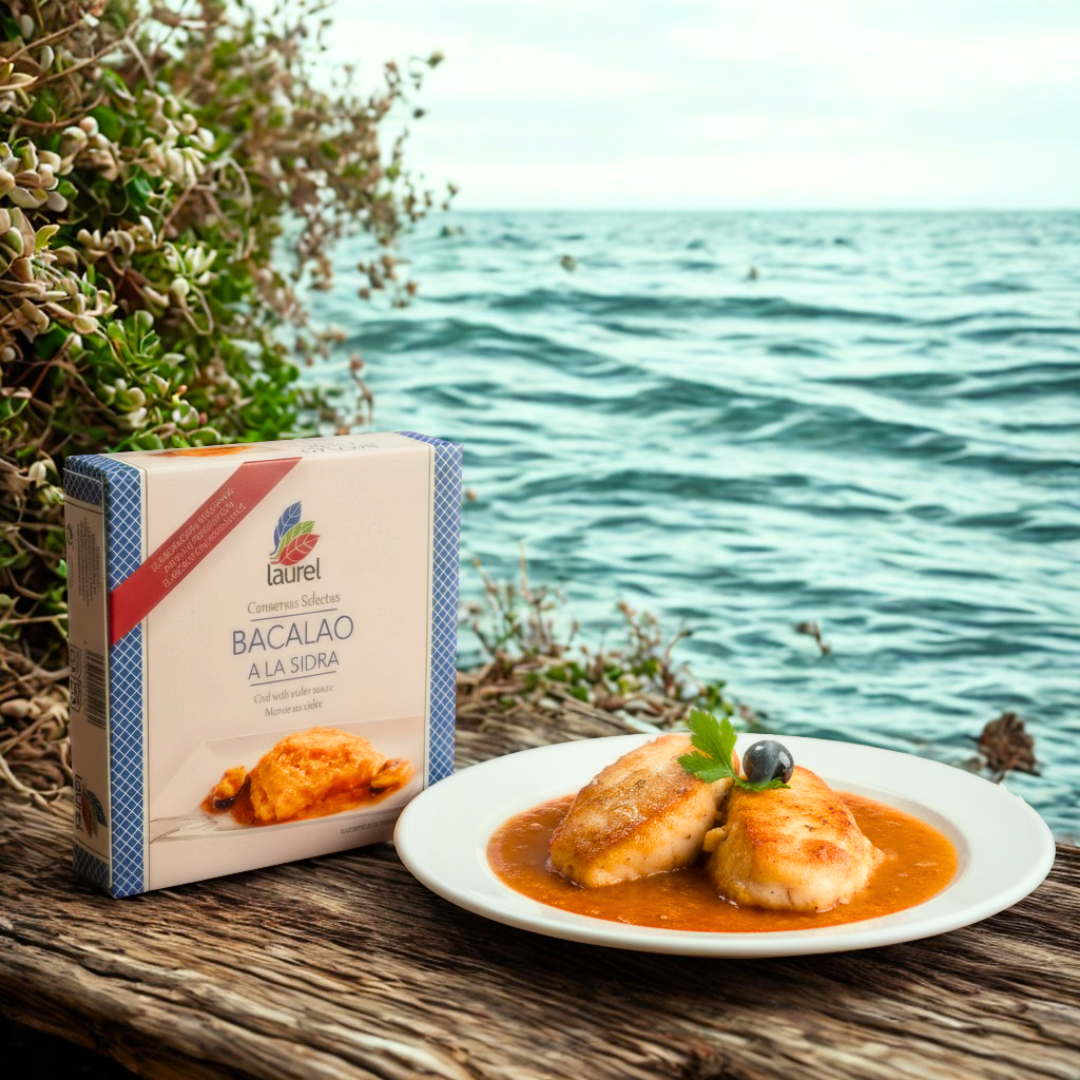 Bacalao a la sidra Conservas Laurel (275g)
