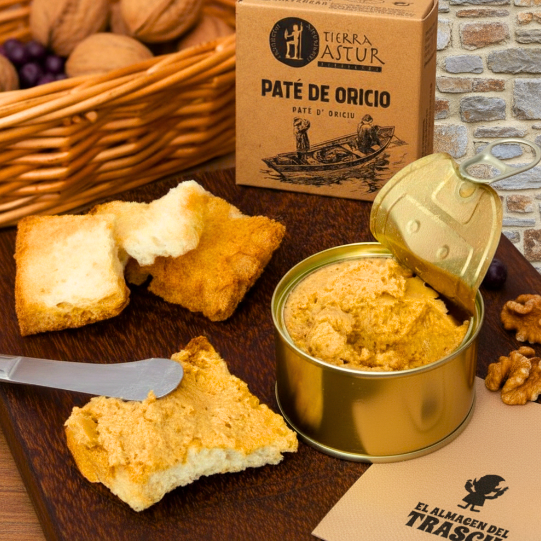 Paté de oricios (erizo de mar)