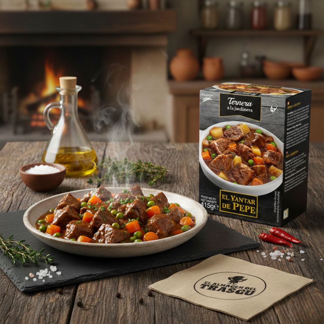 Ternera a la jardinera - El Yantar de Pepe (415 g)