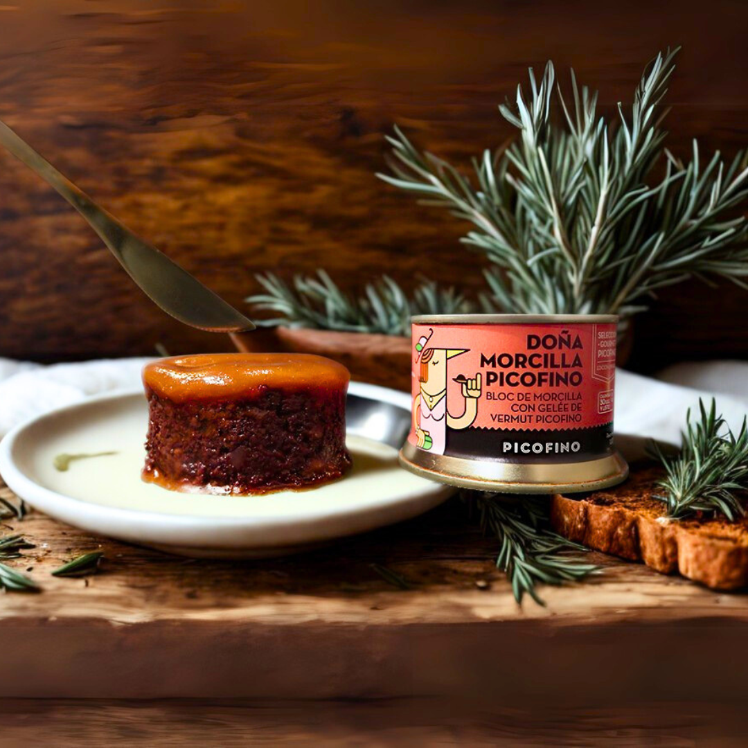 Bloc de Morcilla Suave Asturiana con Gelée de Vermut Picofino (140gr)