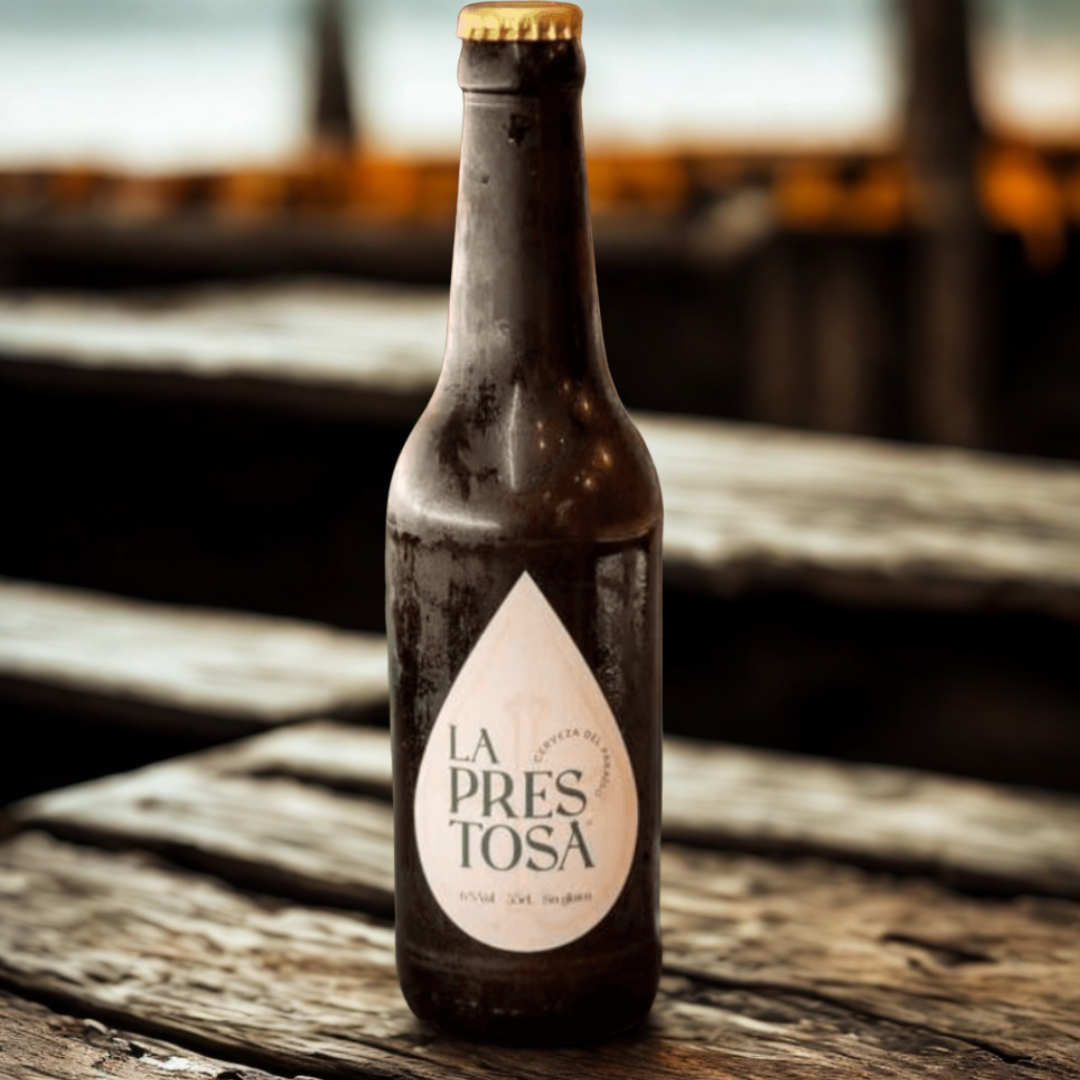 Cerveza La Prestosa – Lager Gastronómica Sin Gluten (33 cl) (Pack de tres)
