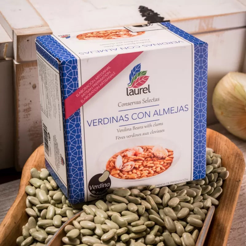 Alubias Verdinas con Almejas Laurel (Lata de 420 g)