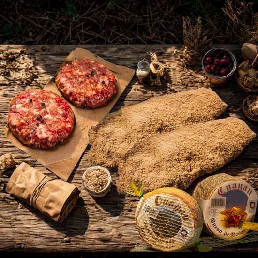 Lote Astur-Gourmet: Cachopos, Hamburguesas y Quesos