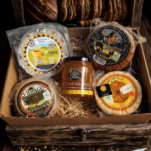 Paquete degustación de quesos Asturianos (4 quesos)