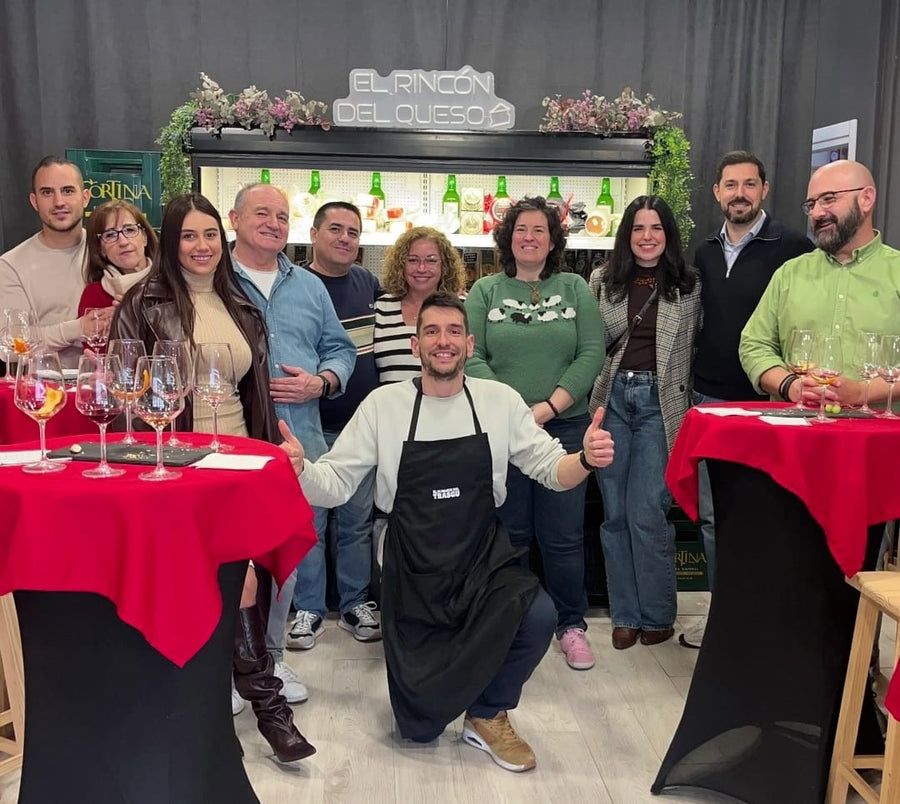 Foto real de una cata en El Almacén del Trasgu