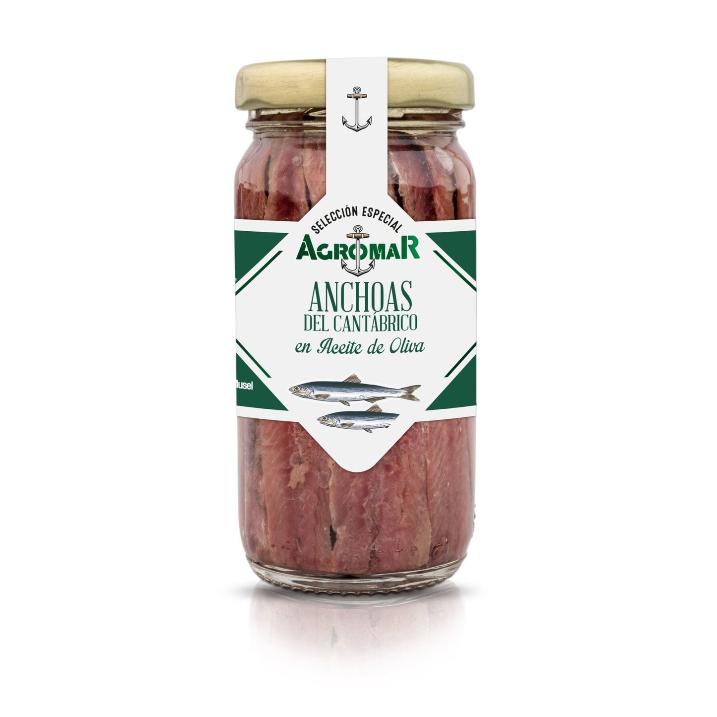 Bote de anchoas del cantábrico Agromar 100gr - El Almacen del Trasgu