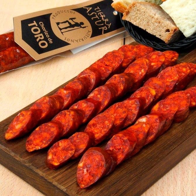 Chorizo de toro (300 gr.) - El Almacen del Trasgu