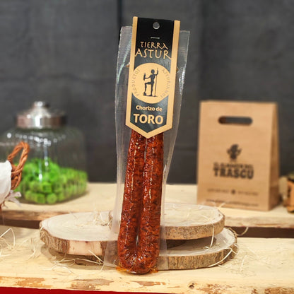 Chorizo de toro (300 gr.) - El Almacen del Trasgu