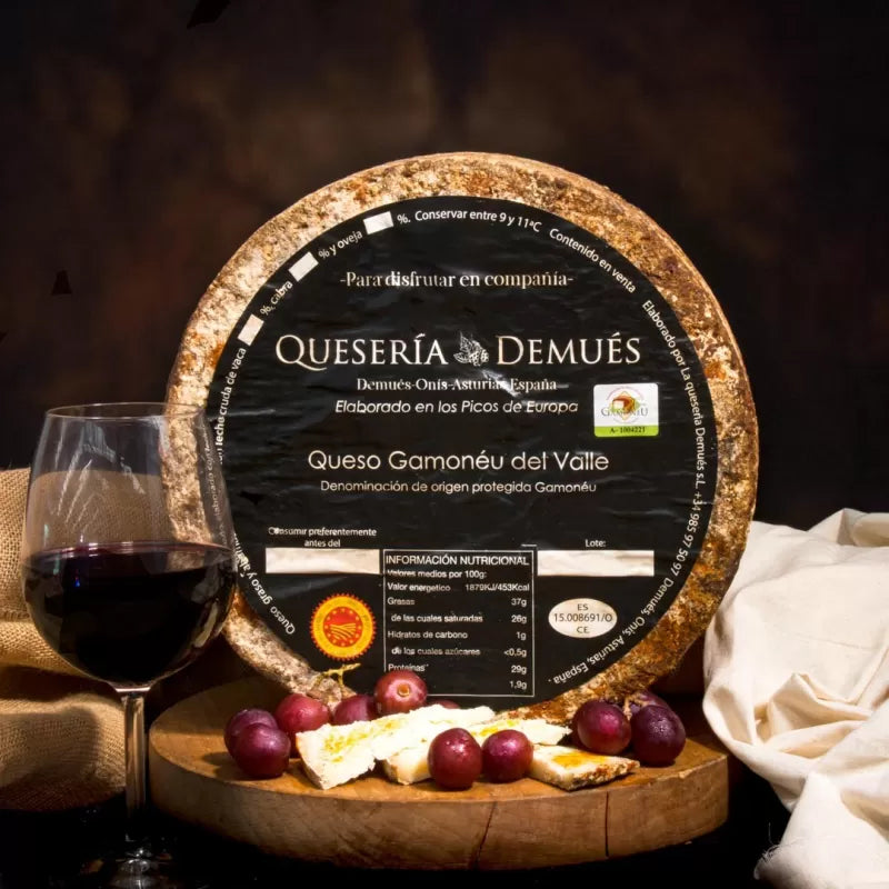 Queso Gamonéu D.O.P. Demués Selección Oro (7 kg aprox.)