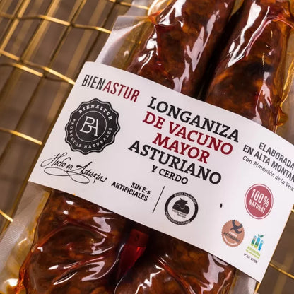 Longaniza de Vacuno Mayor "Bienastur" (400 g)