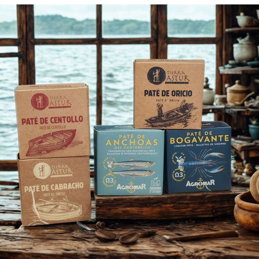 Lote Mar Cantábrico – 5 Patés Gourmet