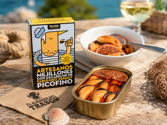 Mejillones en escabeche de vermut Picofino (120 g)