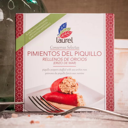 Pimientos del Piquillo Rellenos de Oricios Laurel (280 g)