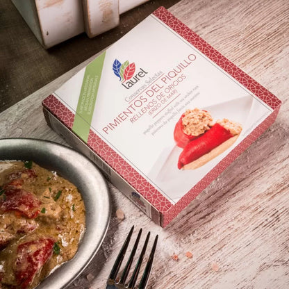 Pimientos del Piquillo Rellenos de Oricios Laurel (280 g)