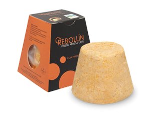 Queso afuegal pitu Rojo "El Rebollin" (300gr) - El Almacen del Trasgu