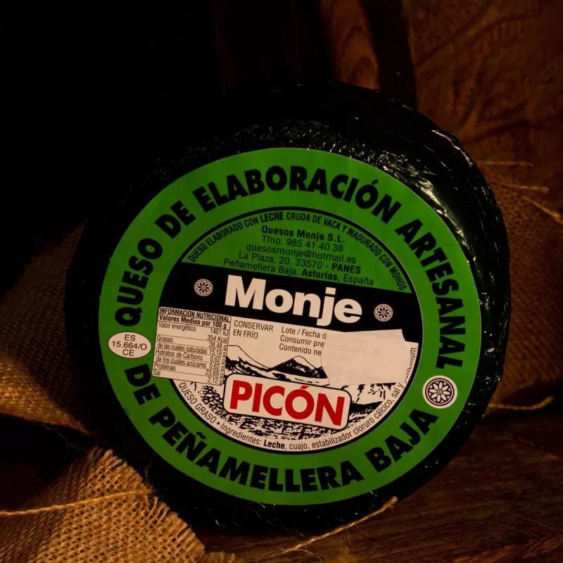 Queso Azul Monje Picón Peñamellera Baja (850gr) - El Almacen del Trasgu