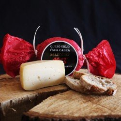 Queso Caramelo de Vaca y Cabra Viejo Selección Alejandro Casielles (450gr) - El Almacen del Trasgu