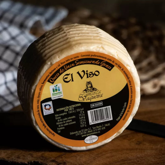 Queso Semicurado de vaca El Viso (350gr)