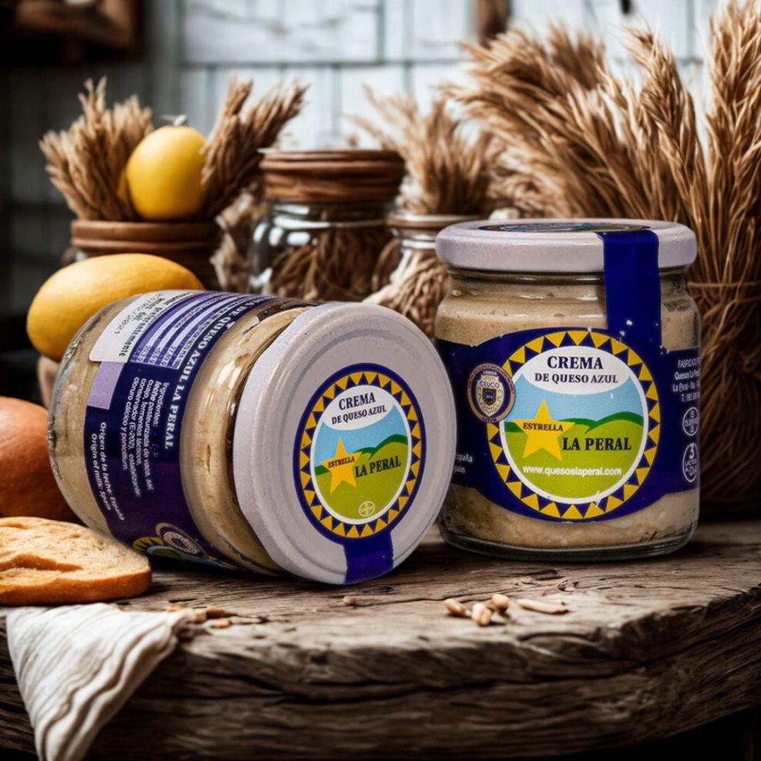 Crema de queso Azul La Peral