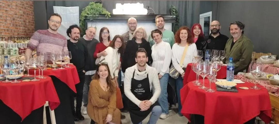 Foto real de una cata en El Almacén del Trasgu