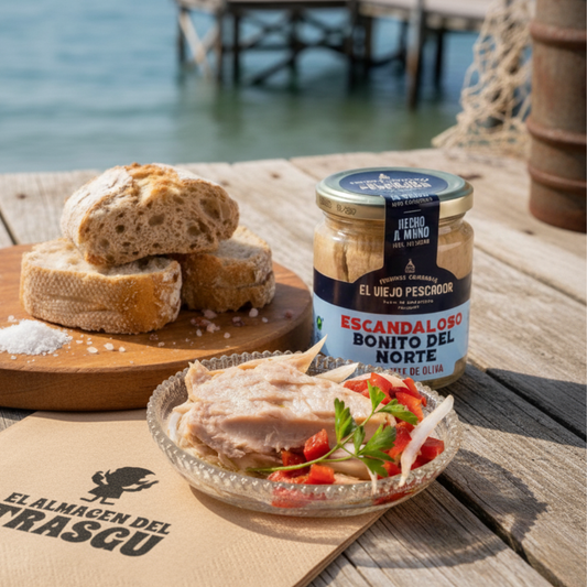 Bonito del Norte en Aceite de Oliva El Viejo Pescador (230g)