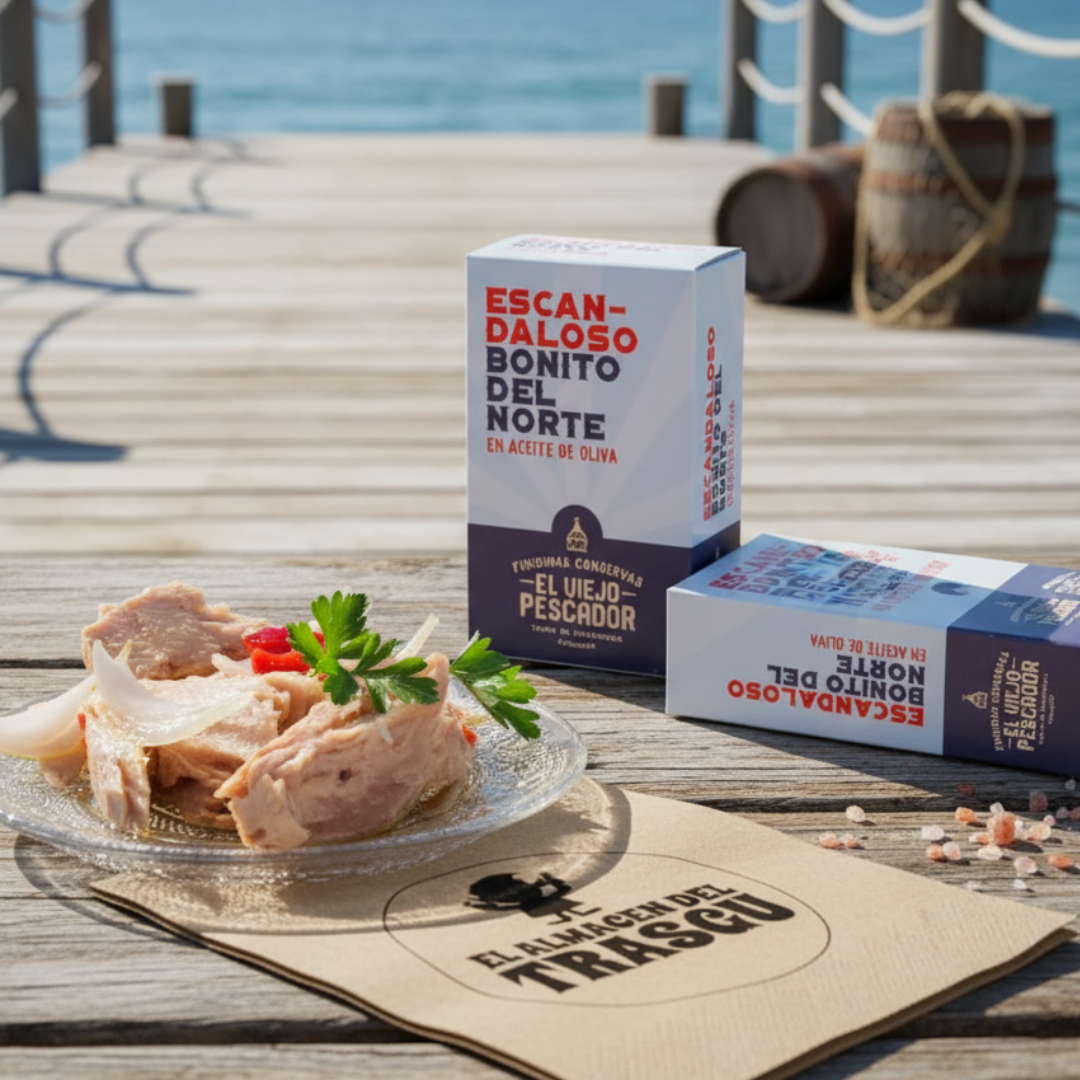 Bonito del Norte en Aceite de Oliva El Viejo Pescador (120g)