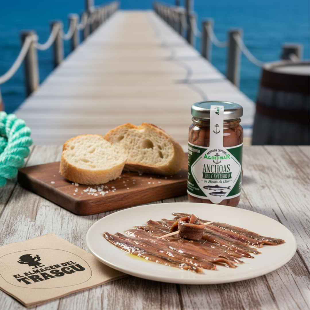 Bote de anchoas del cantábrico Agromar (100gr)