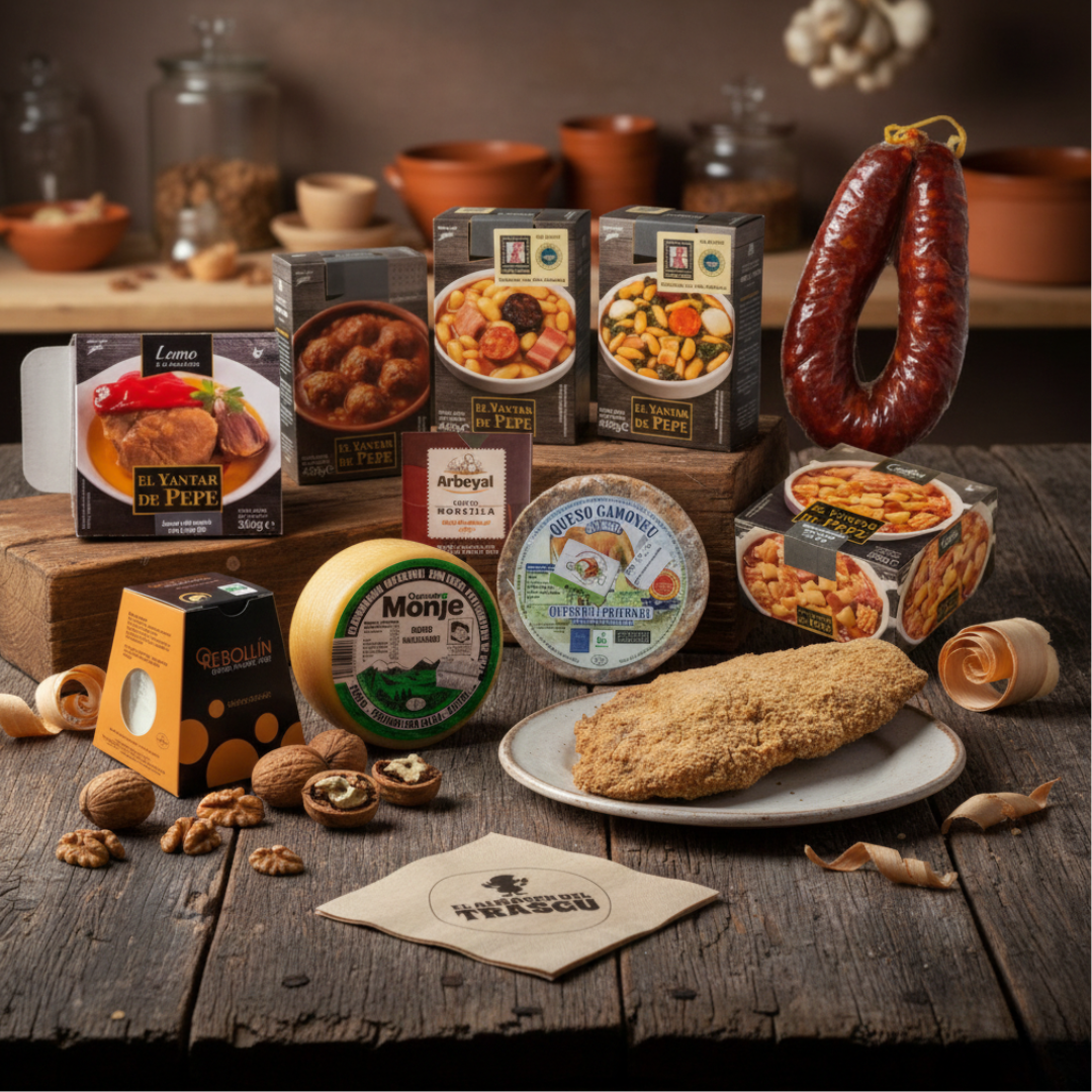 Lote La Selección Chigre (Queso, embutido, cachopo, conservas)