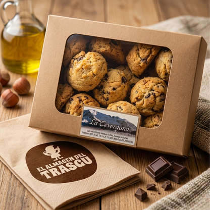 Cookies de Mantequilla y Chocolate – La Tevergana (350 g)