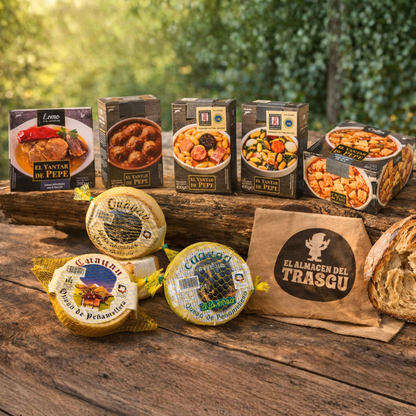 Lote Sabores del Prau (4 quesos y 5 guisos)