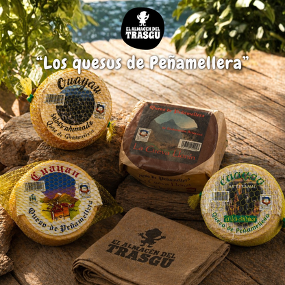 Lote de quesos ganadores Peñamellera (4 quesos y maridaje) (1,2kg)