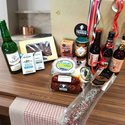 Cesta de regalo asturiano 1