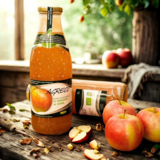 Zumo ecológico de manzana de sidra Agreco