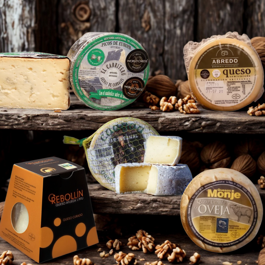 Sabores de las Brañas Asturianas (5 quesos con maridaje)